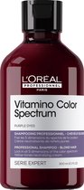 L’Oréal Professionnel Vitamino Color Spectrum Paarse Shampoo - Neutraliseert gele ondertonen - Voor blonde haarkleuren - 300 ml