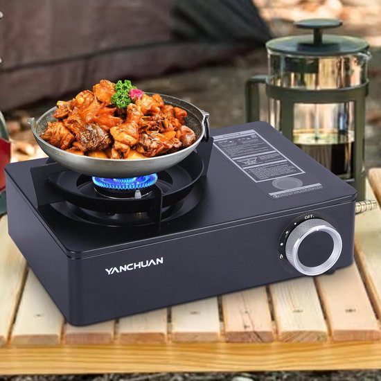 SMH LINE® Luxe Camping Kooktoestel - 3500W - Incl. 8x Gasflessen En Koffer Kooktoestel Op Gas SMH LINE® Luxe Camping Kooktoestel - 3500W - Incl. 8x Gasflessen En Koffer Kooktoestel Op Gas