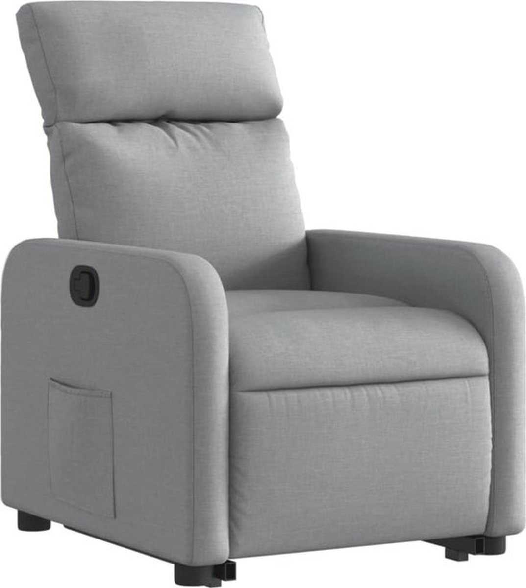 Luxe Sta Op Stoel – Elektrisch - Relaxfauteuil Verstelbaar – Relaxstoel – Electrische Verstelling – Extra Comfort – Grijs