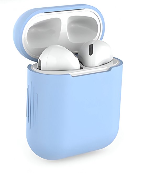 AirPods 2 hoesje siliconen blauw | ...