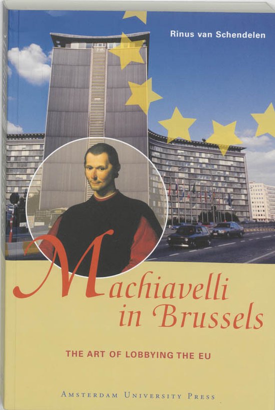 Omslag van Machiavelli in Brussels
