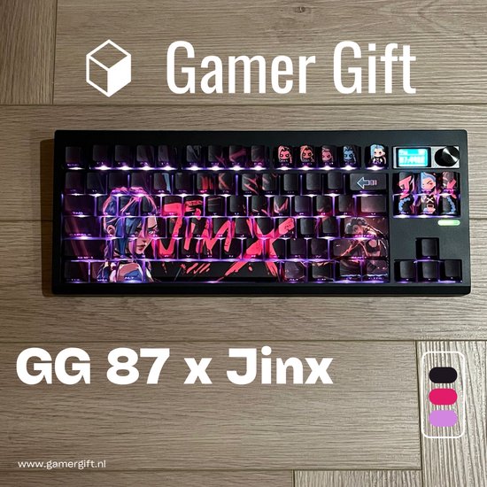 Arcane Jinx Mechanisch Gaming Toetsenbord – Limited Edition – RGB Verlichting – PBT Keycaps