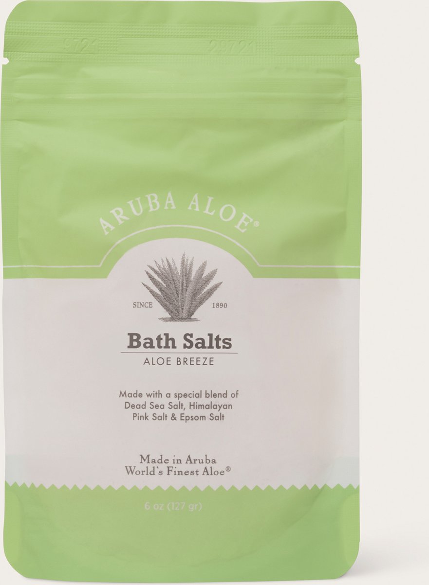 Aruba Aloe Aloe Breeze Badzout | Verlichting van spierpijn | 127gr