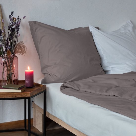 Bolster eco indigo rond - Lotus