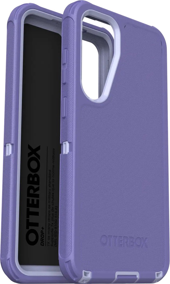 OtterBox Geschikt voor Samsung Galaxy S25 Plus - Defender Back Cover Hoesje - Paars