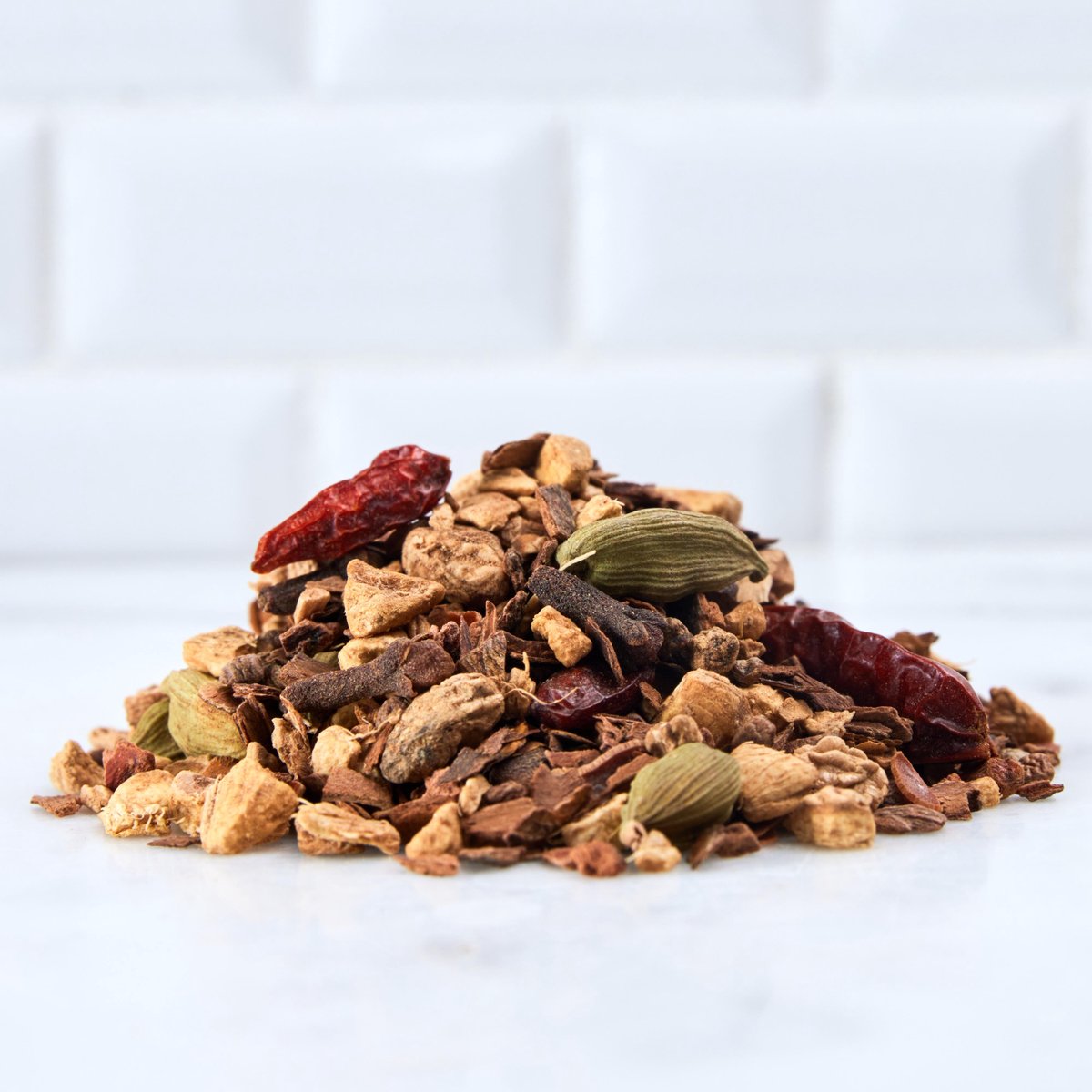 Fireball Chai – Kruidenthee | Gember, Kardemom, Kaneel, Anijs, Nootmuskaat, Chillipeper | 50g Losse Thee