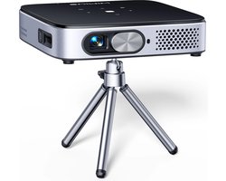 AB SHOP Mini beamer - MinI projector - Mini projector smartphone - Mini projector bluetooth - Mini beamer wifi bluetooth - Mini projector voor telefoon - Android - FHD 1080P ondersteuning