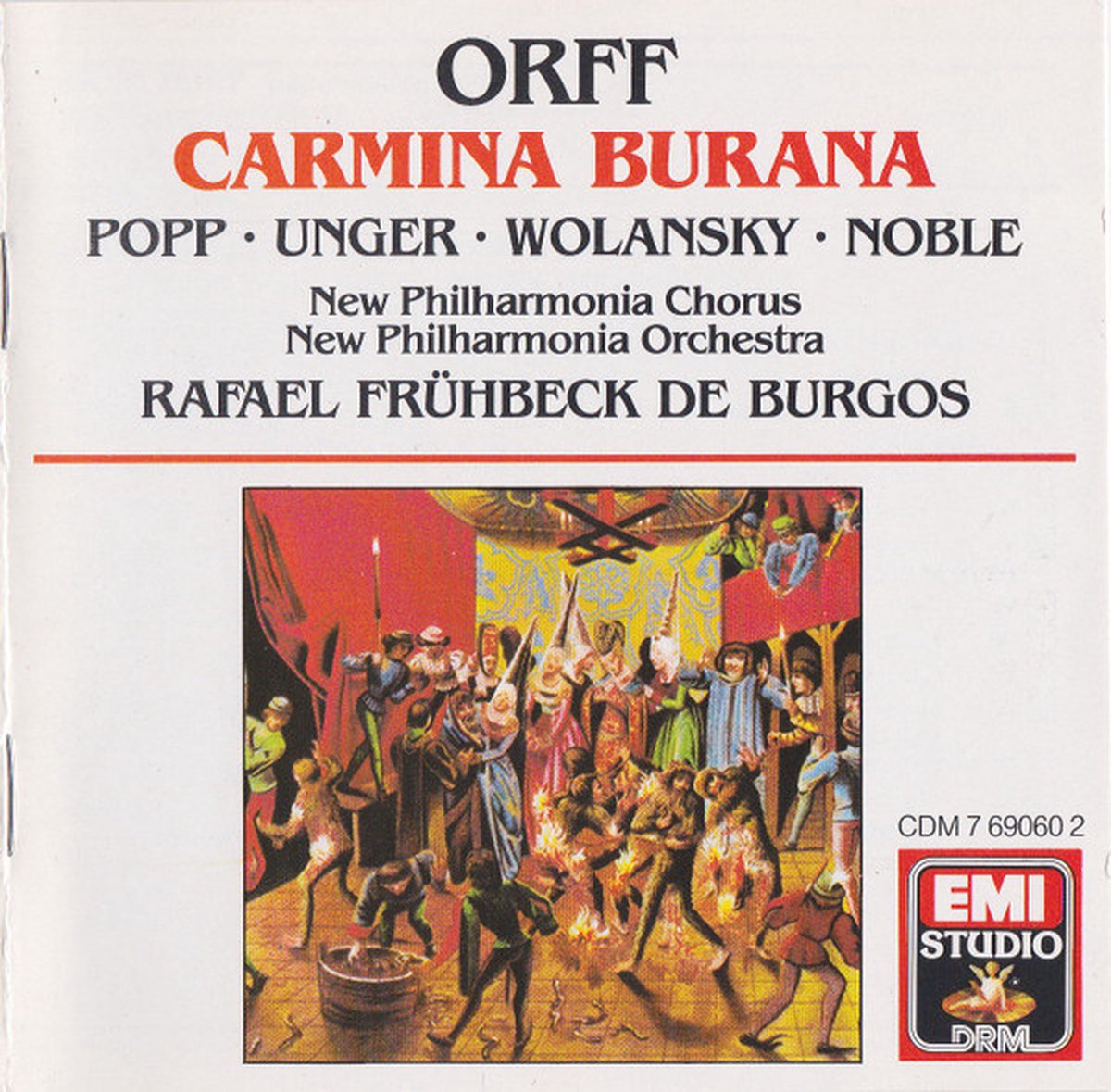 Orff:Carmina Burana von Popp/Unger/Wola