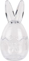 Clayre & Eef Pot en verre Œuf Ø 9x17 cm Transparent Verre
