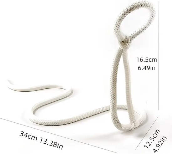 NYKK Traditioneel wijnrek magische hangende touw wijnhouder drijvende illusie wijnrek goochelaar flessenhouder nieuwigheid geschenk hars ornamenten voor desktop decoratie rek wijnhouder (kleur: B