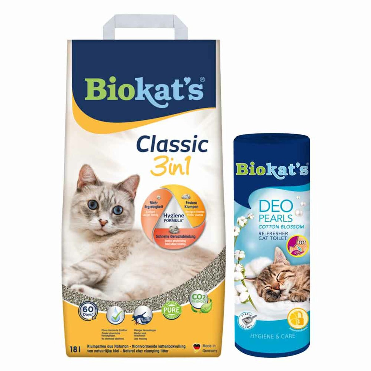 Biokat's Biokat's Classic & Deo Pearls Cotton Blossom - x - Voordeelverpakking