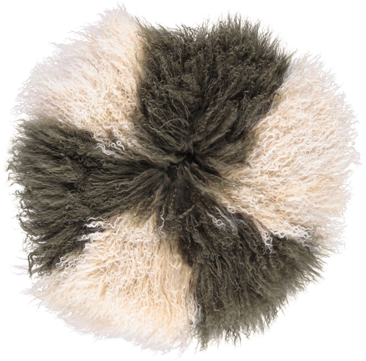 Sheepskin House - Curly Cake Kussen - D45 cm