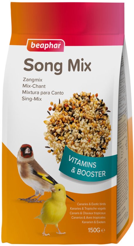 Beaphar Zangmix - 6 x 150 gr - Voordeelverpakking