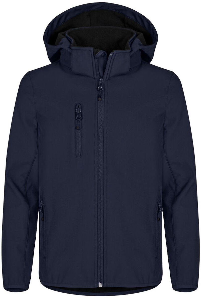 Clique Classic Softshell Jacket Junior 0200909 - Dark Navy - 130-140