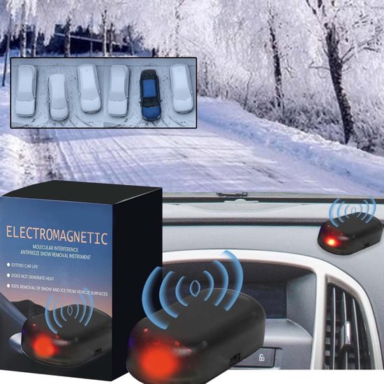 Dégivreur Électromagnétique Voiture - Anti-Givre Et Déneigement Sans Effort Pour Pare-Brise