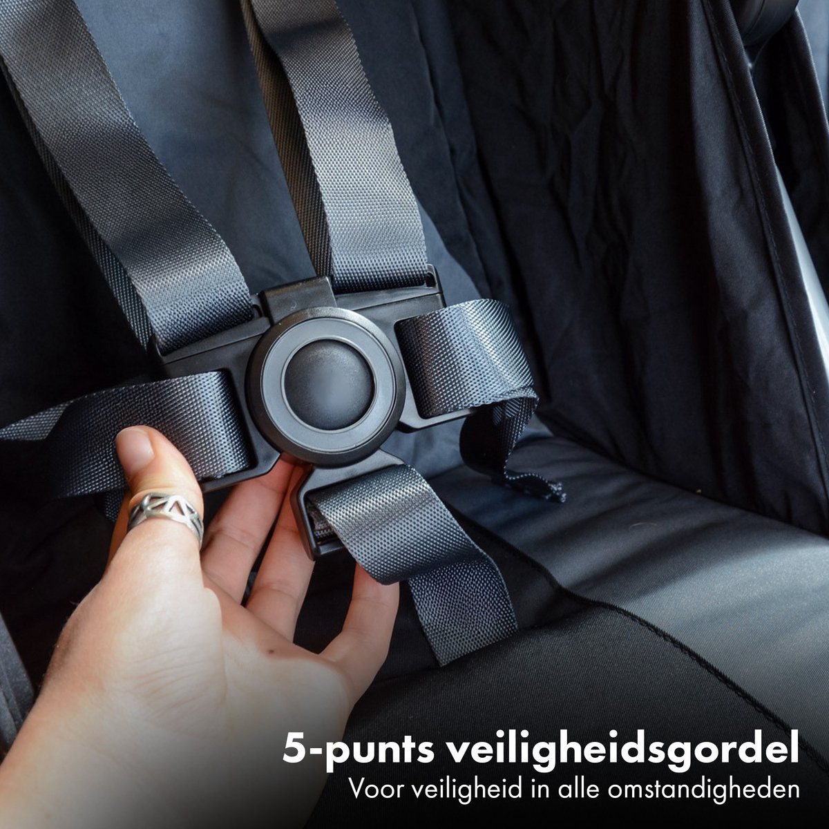Mooiys Miles Duo Buggy - Tweeling Kinderwagen thumbnail 4