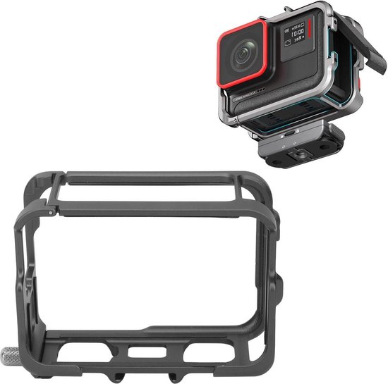 Beschermset Metalen Kooi Voor Insta360 Ace Pro / Ace - Met Lensdop En Schermbeschermers
