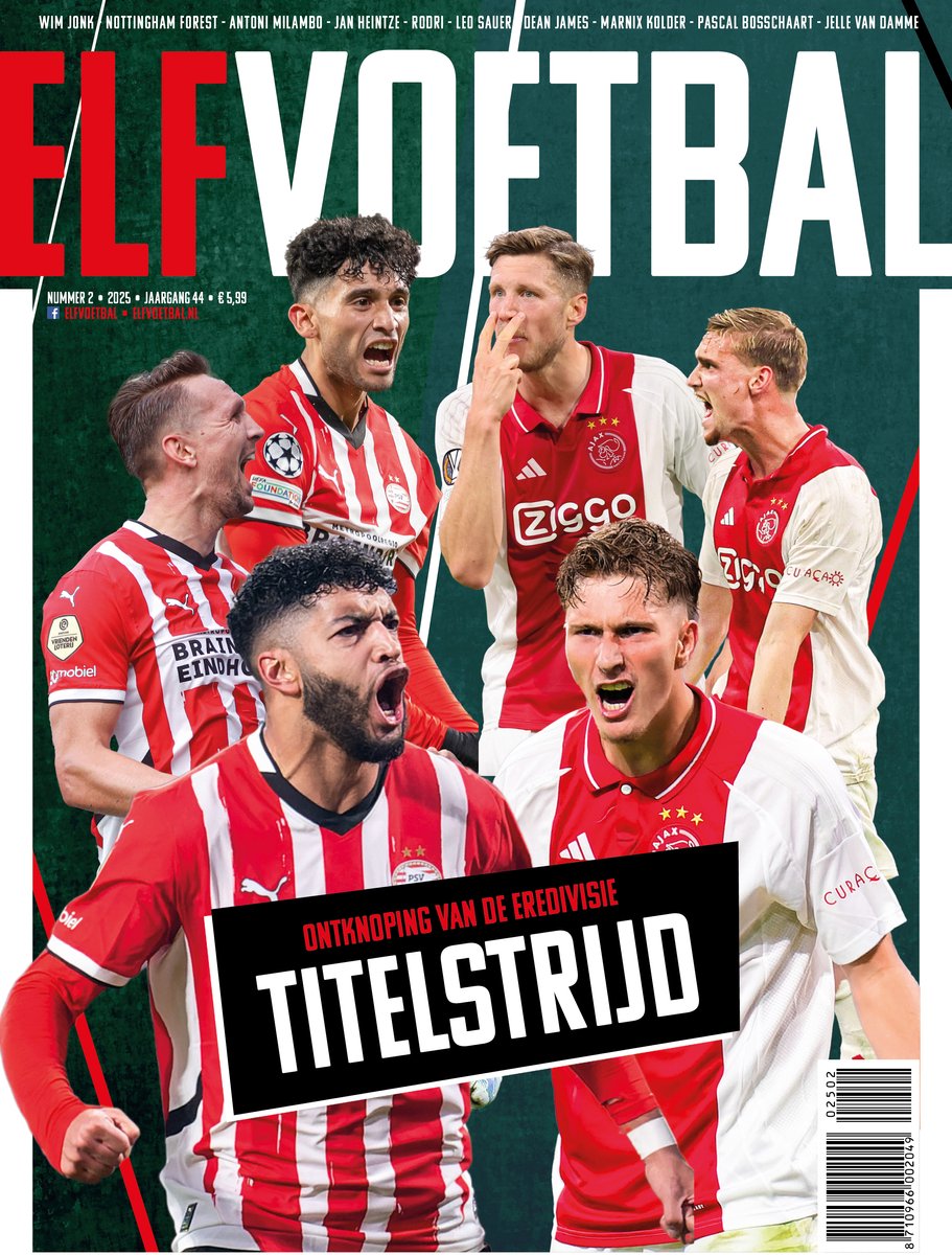 ELF Voetbal Magazine - NR 2 2025 - Tijdschrift - Voetbal