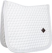 Tapis De Selle De Dressage LeMieux, Maille Carbone, Blanc, Occasion