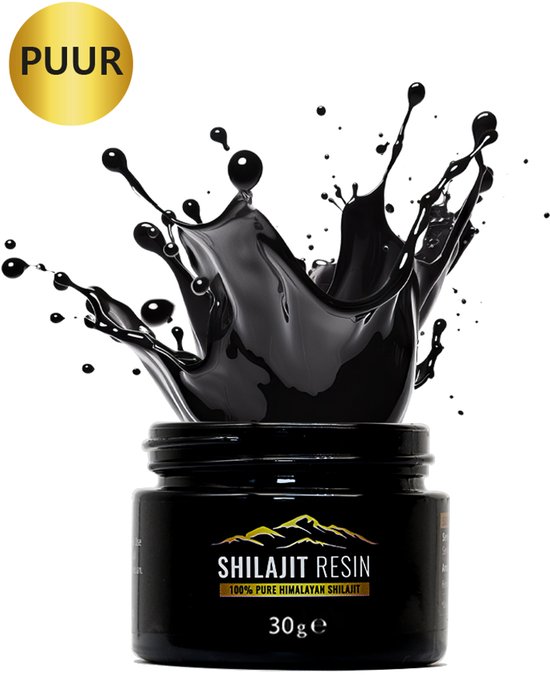 Shilajit 100% Pur De L'Himalaya - Résine Riche En Acide Fulvique (70%), 20g, Complément énergétique