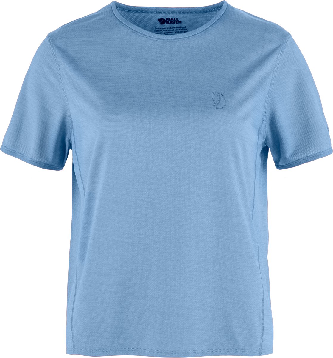 Fjällräven Abisko Lite SS W – Outdoor Kleding Fleeces en Truien T-Shirt 537 Ultramarine