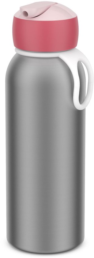 Gourde Isotherme Enfant Flip-Up Campus 350 Ml - Acier Inoxydable - Garde Le Chaud 9h, Le Froid 12h - Sans BPA - Design Animal Friends
