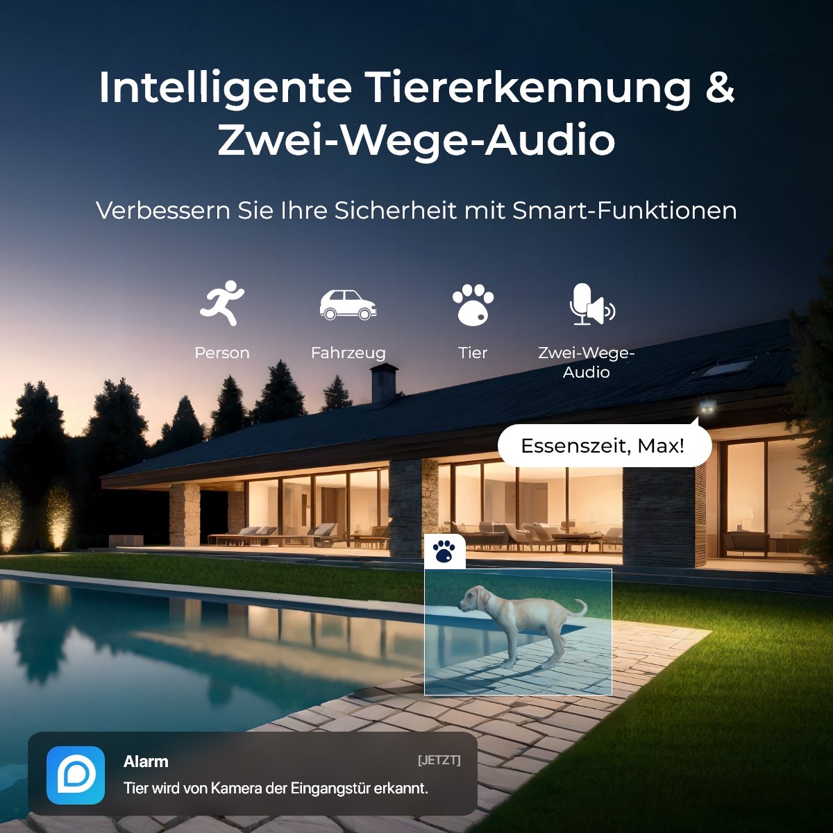 Reolink RLC-1240A Beveiligingscamera 12MP met Kleuren Nachtzicht - afbeelding 2