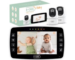 B-Care Twinkle Regular - Babyfoon Met 2 Camera's - 4.3 Inch LCD Baby Monitor - Split screen - Zonder Wifi en App