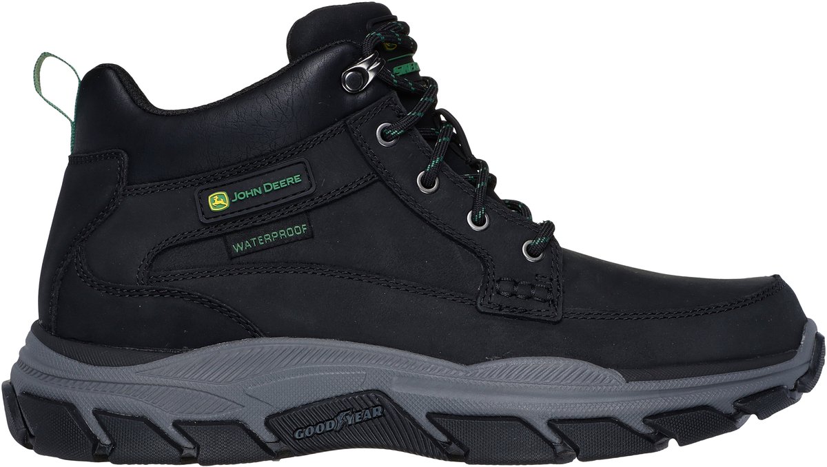 Skechers Respected - Landin - Heren Wandelschoenen - Zwart