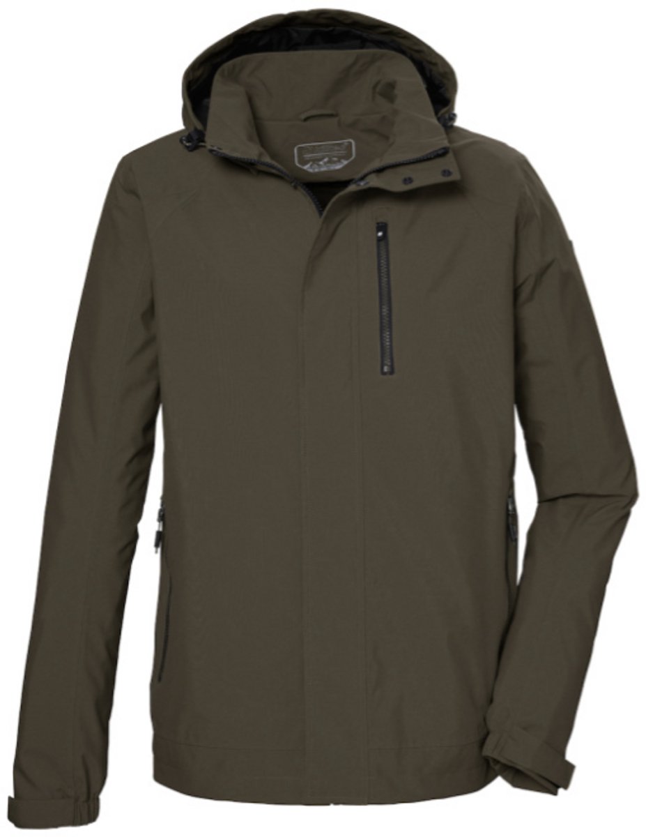 Killtec KOS 52 Heren Outdoor Jas Blauw