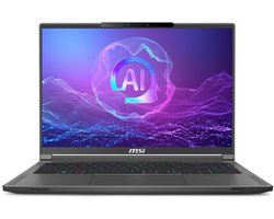 MSI Creator A16 AI+ A3XVGG-232BE - Creator Laptop - 16 inch - 240 Hz - azerty