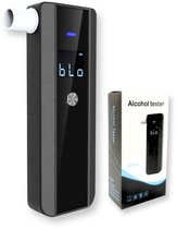 Digitale Alcoholtester – Alcoholtesters – Alcoholmeter Digitaal - Blaastest voor Persoonlijk Gebruik – Compact en Draagbaar – Incl. Batterijen en Extra Mondstukjes