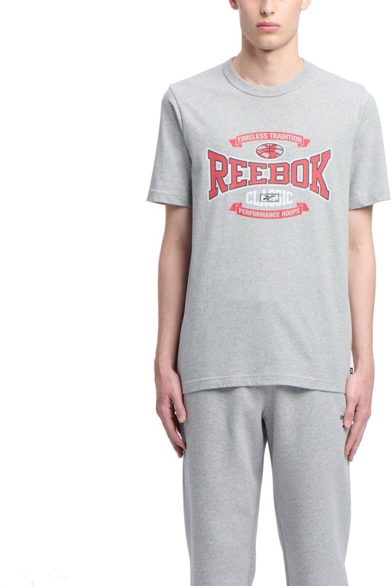 REEBOK GS HS TRADITION TEE M EU Grijs