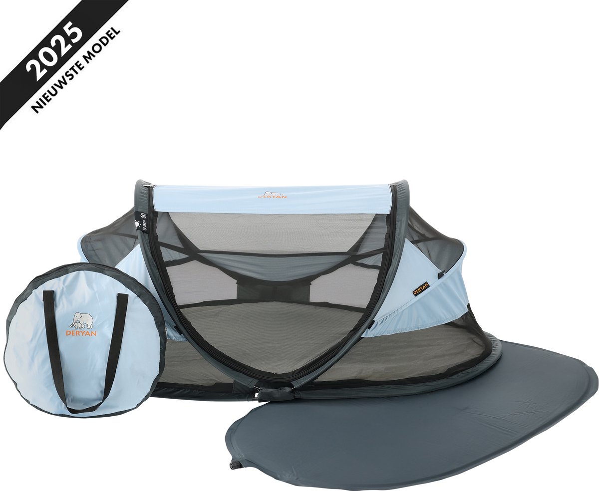 Deryan Baby Luxe Campingbedje Blue