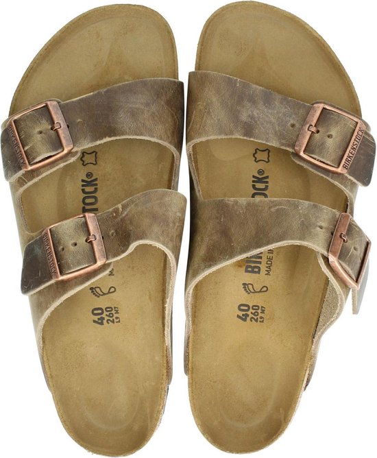 Chausson Birkenstock Arizona pour homme - Taupe - Taille 40