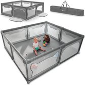 Lionelo Willow XL - Box voor baby's - vanaf 0-48 maanden groot oppervlak 187 cm x 207 cm x 68 cm