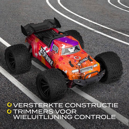 OVERMAX X-Strike - RC Voiture télécommandée - Tout terrain - Échelle 1 OVERMAX X-Strike - RC Voiture télécommandée - Tout terrain - Échelle 1