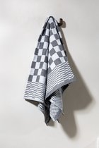 CLARYSSE Keukenhanddoek Gordon 80x80 cm (zwart 81) - 6 stuks