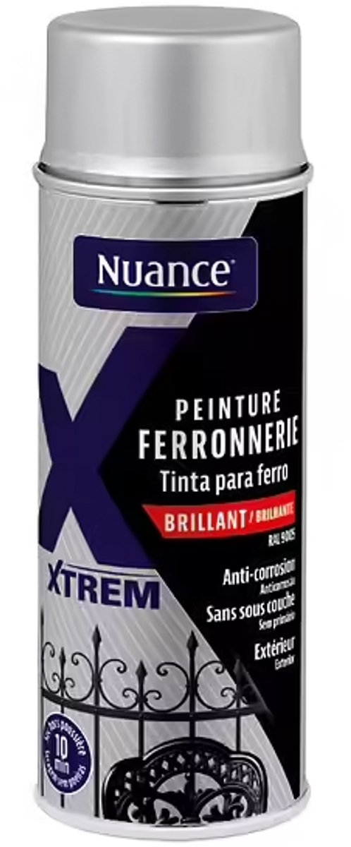 Nuance - anticorrosielak - Anti Corrosie Lak - 400 ml - zwart, spuitbus, roestwerend