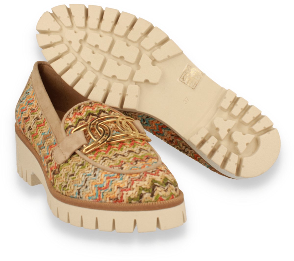 Jhay Dames Mocassin | Multicolor | Maat: 37