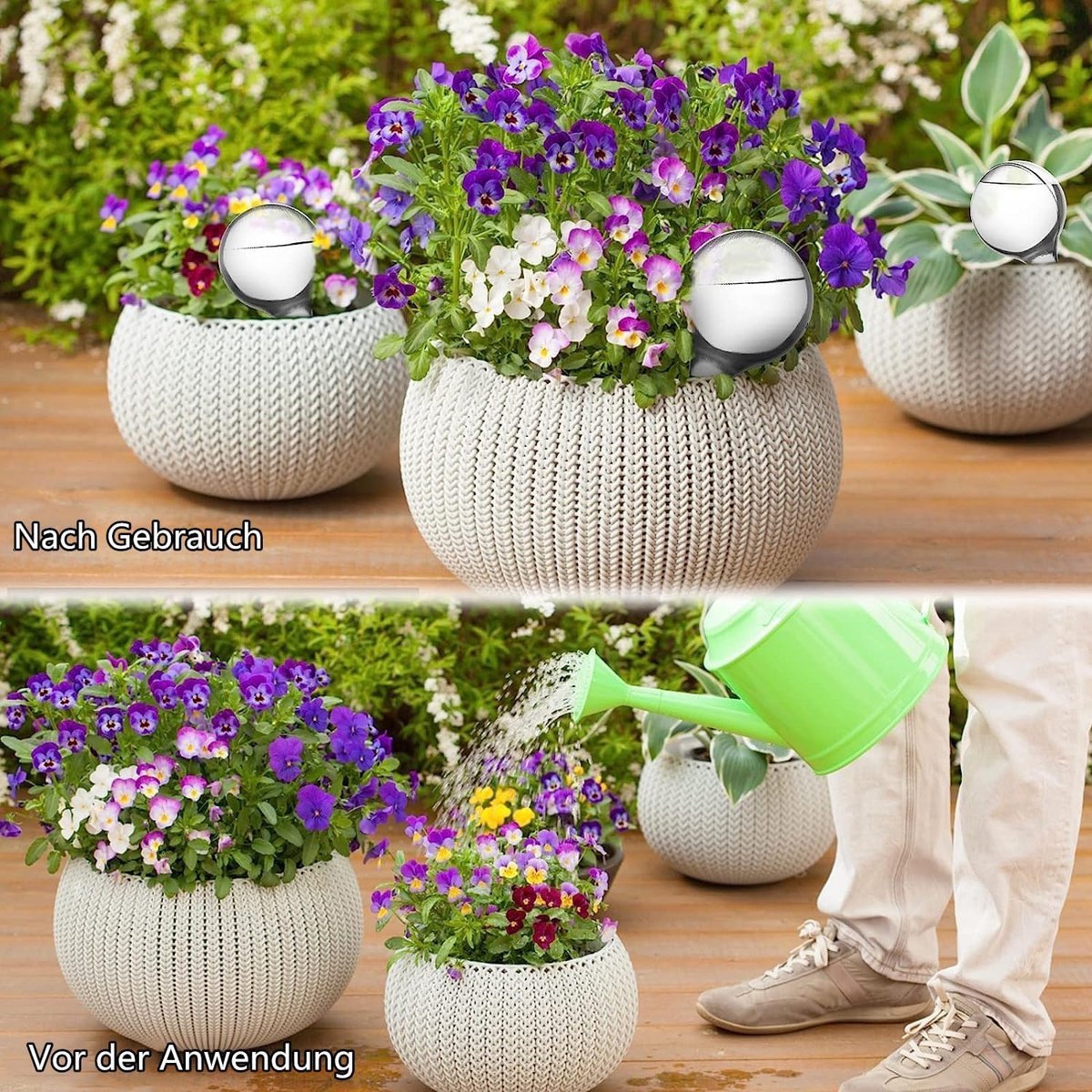 Tengs 10 stuks irrigatieballen voor planten, automatisch
