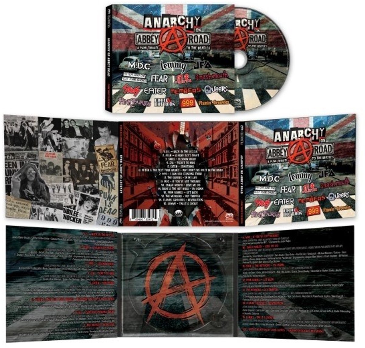 Various Artists - Anarchy On Abbey Road-Punk Tribute To The Beatles (LP)