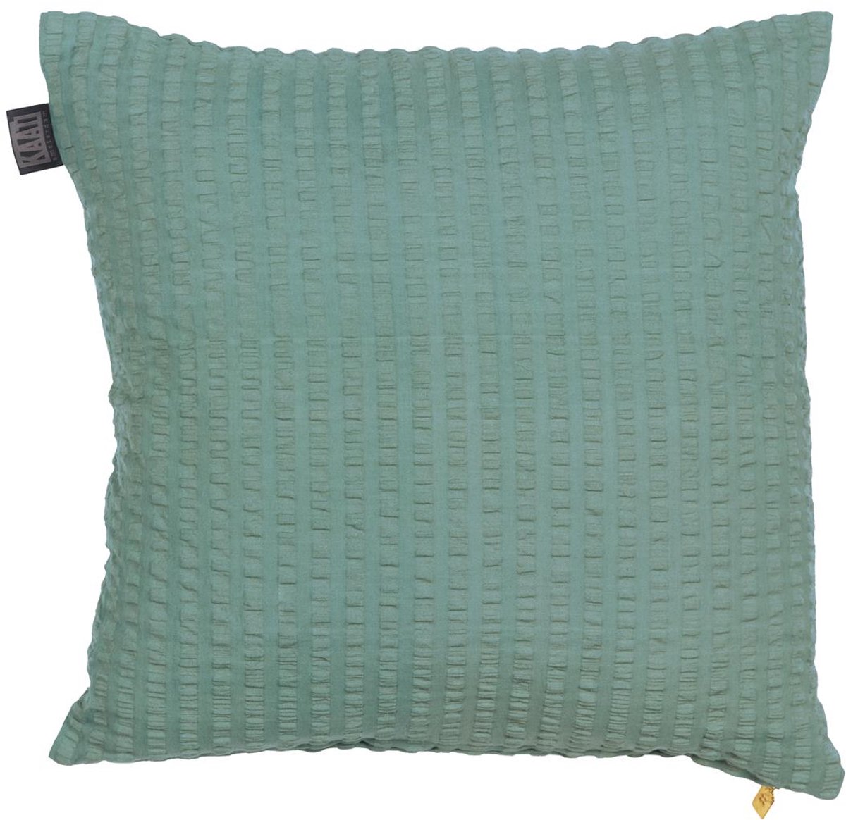 KAAT Amsterdam Cheer Sierkussen - 45x45 cm - Grijsgroen
