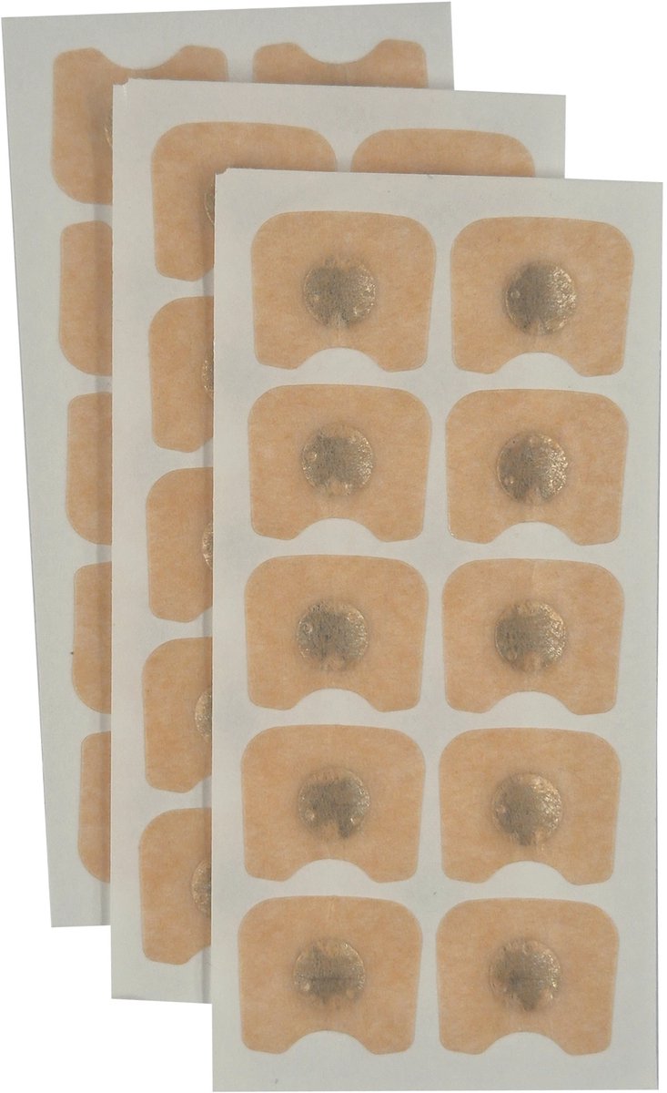 Ruby Essentials Plakkers Magnetische Neusstrips - Verbeterde Bevestiging voor Neusspreiders - Anti Snurk Neusstrip Plakkertjes - Vervangende Adhesives - 15 dagen - Verbeterd Model
