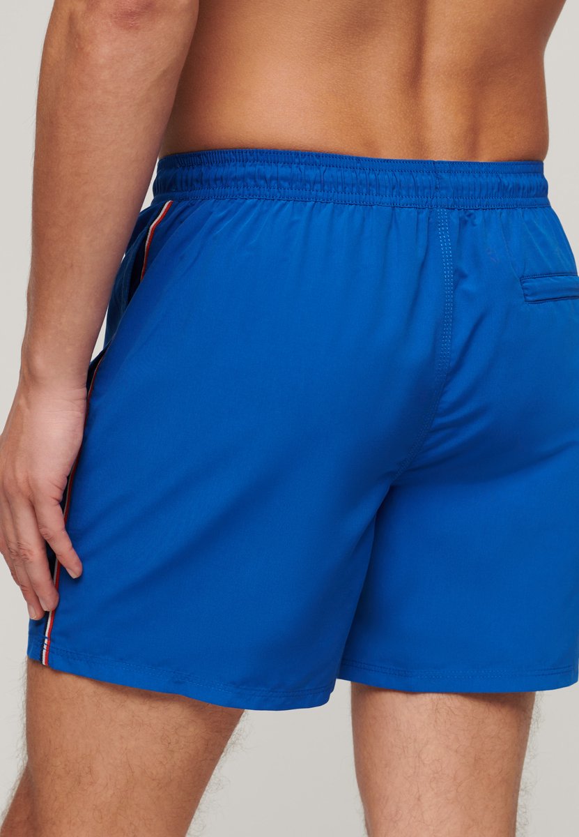Superdry - Sportswear zwemshort met borduursel - 38 cm - Heren - Zwembroeken