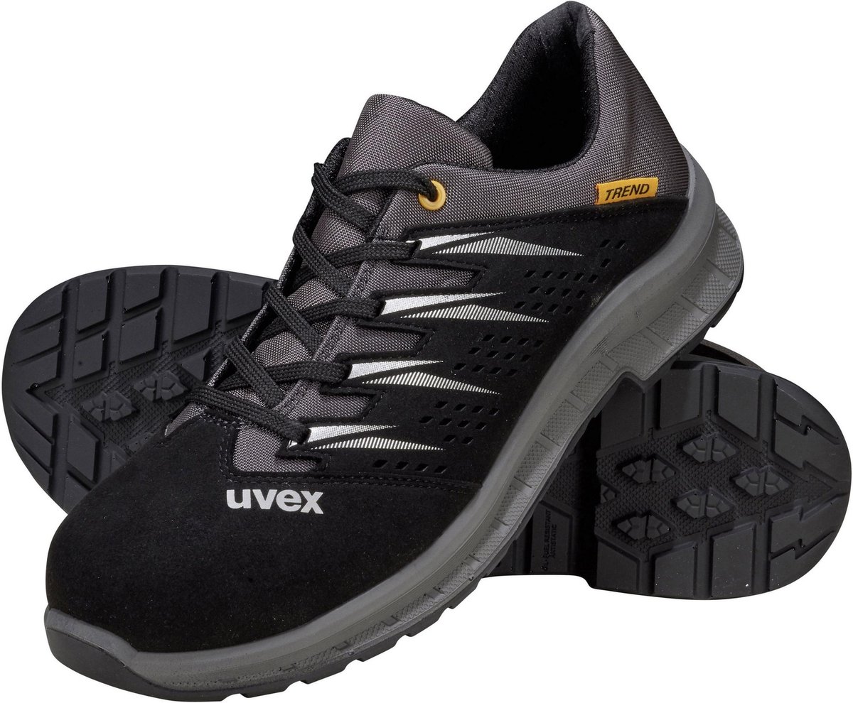 Uvex 2 Trend Halbschoenen S1 69478 Zwart, Grijs (69478)