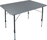 Bo-Camp - Camping tafel - Hoogte verstelbaar - 100x70 cm