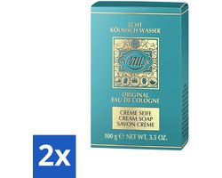 4711 - Echt Kölnisch Wasser - Créme Zeep - Original Eau De Cologne - 100 g - Voordeelverpakking - 2 stuks