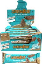 Grenade Protein Bar Chocolate Chip Salted Caramel 20g Protein - Doos 12x 60g - 720g - Eiwitrepen voor Twee Weken - Eiwitten voor Spieren - Sportvoeding - Tussendoortjes
