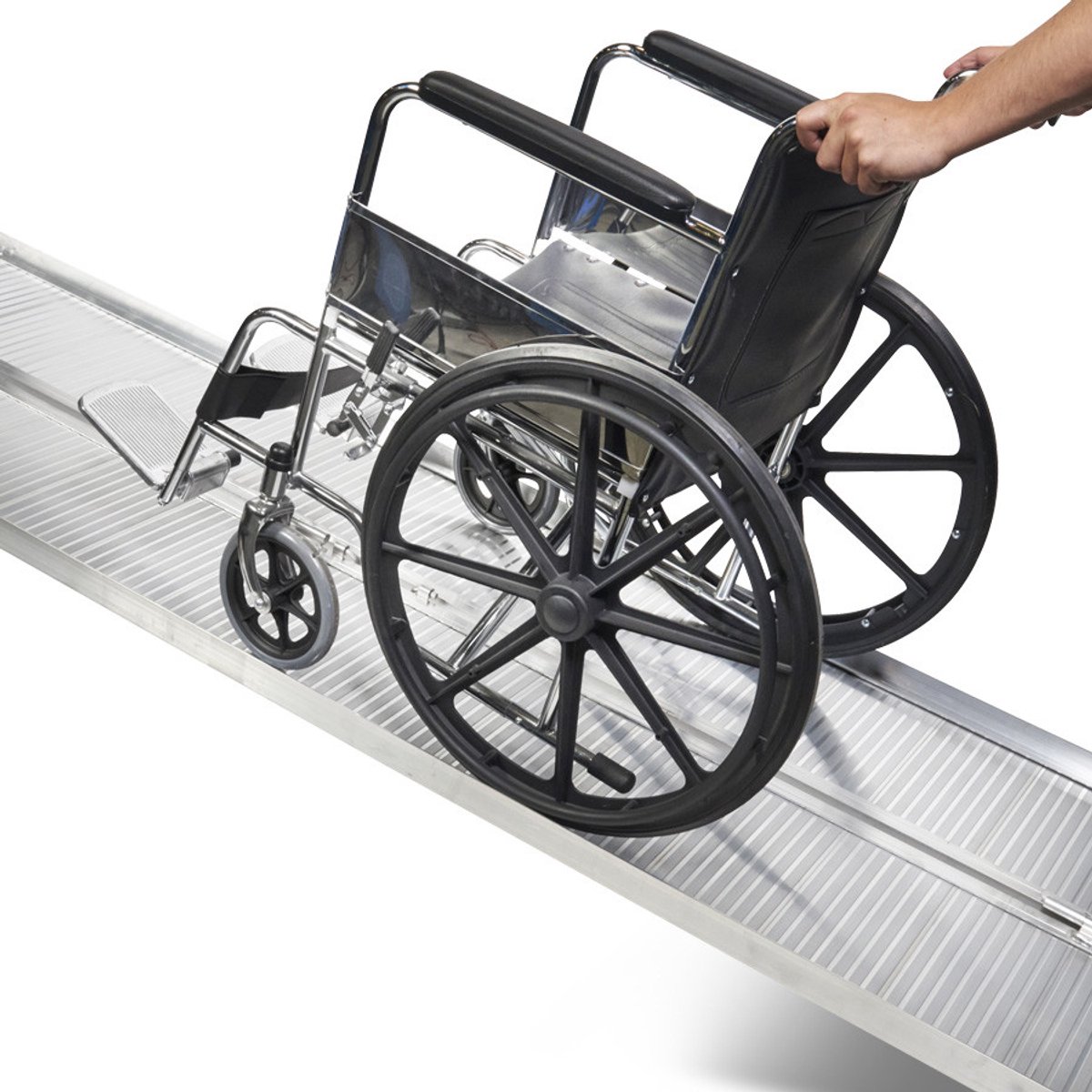 Goedkoopste Datona® - Oprijplaat extra breed - 240 cm rijplaat rijgoot aluminium plaat